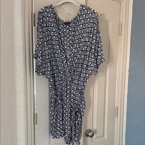 City Chic Monochrome Romper